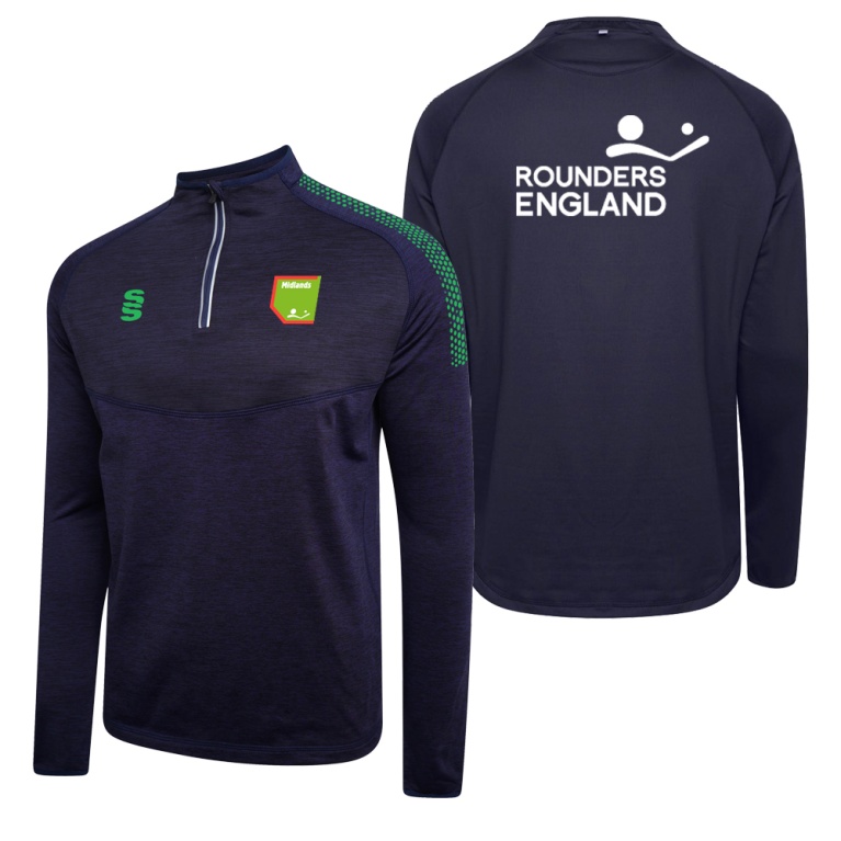 Midlands - 1/4 Zip Dual Performance Top - Unisex Fit